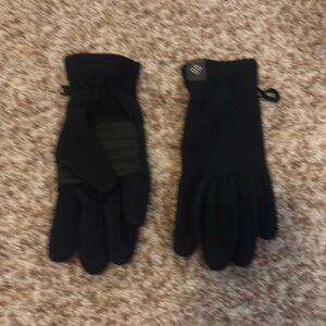 Columbia youth XS fleece gloves in black